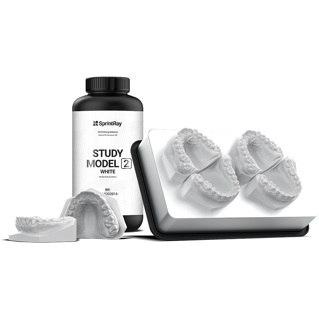 SprintRay Study Model 2 White 1 Kg
